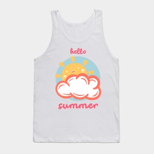 Hello Summer T-Shirt Tank Top